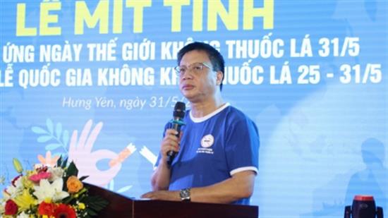 Công đoàn Giáo dục Việt Nam tổ chức mít tinh và hoạt động điểm hưởng ứng Ngày Thế giới không khói thuốc lá 31/5 và Tuần lễ Quốc gia không khói thuốc lá năm 2022