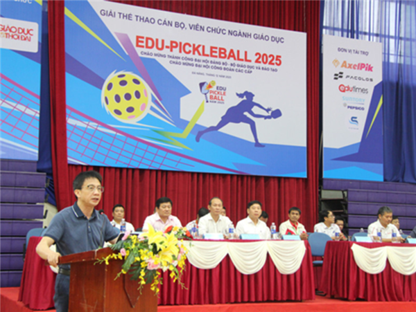 Hơn 500 nhà giáo tranh tài tại Giải Pickleball lớn nhất ngành Giáo dục