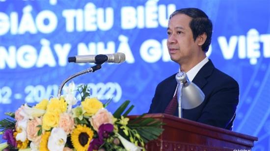 Bài phát biểu của Bộ trưởng Nguyễn Kim Sơn tại lễ Kỷ niệm 40 năm ngày Nhà giáo Việt Nam 20/11/2022