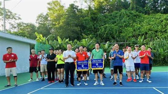 Giao lưu Tennis CLB quần vợt Tân Trào - Tỉnh Tuyên Quang