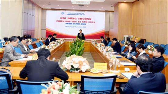 Hội đồng trường Trường Đại học Kinh tế Quốc dân tổ chức Phiên họp thứ 13, nhiệm kỳ 2021 - 2026