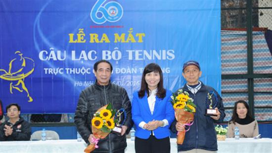 Lễ ra mắt CLB Tennis trực thuộc Công đoàn Trường