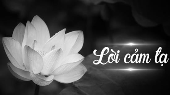 Gia đình ThS. Đào Anh Cửu, cán bộ Trung tâm dịch vụ hỗ trợ đào tạo gửi lời cám ơn tới Ban giám hiệu Nhà trường, các Khoa/Viện và các Thầy/Cô