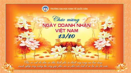 Chúc mừng ngày doanh nhân Việt Nam 13.10