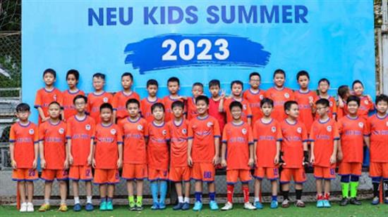 Tổng kết lớp bóng đá hè NEU Kids năm 2023