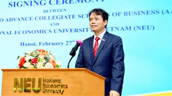 Trường Đại học Kinh tế Quốc dân chính thức trở thành thành viên của AACSB (Hoa Kỳ)