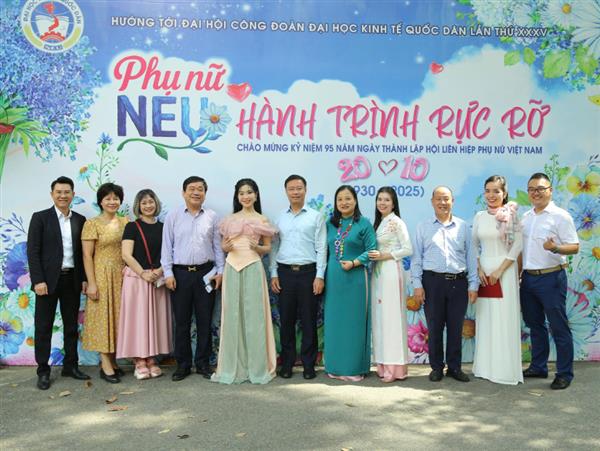 Hành trình rực rỡ: Tôn vinh trí tuệ, bản lĩnh và cống hiến của phái đẹp NEU