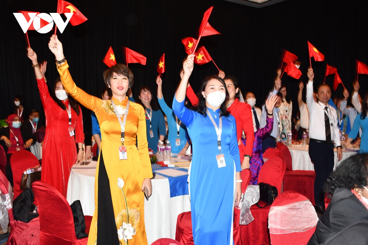 Đoàn Việt Nam tham dự tại Hội nghị.