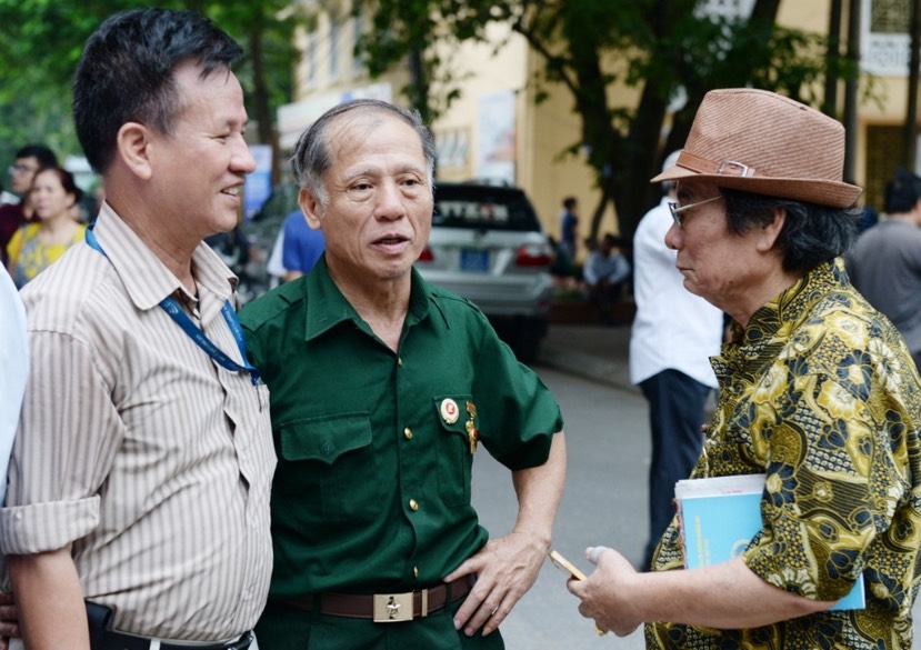 Gặp mặt truyền thống của cựu chiến binh – sinh viên Đại học Kinh tế Quốc dân gác bút nghiên lên đường chống Mỹ cứu nước tháng 9/1972 (Nguồn: Sưu tầm)