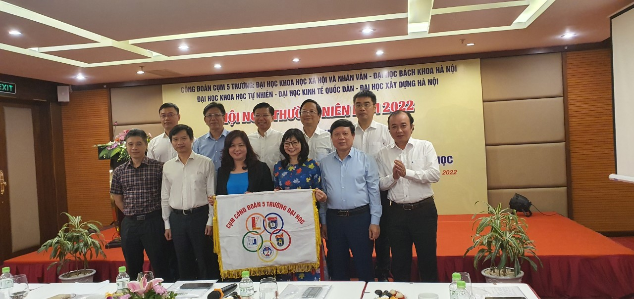 Hội nghị Thường niên Công đoàn cụm 5 trường đại học năm 2022 thành công tốt đẹp 4