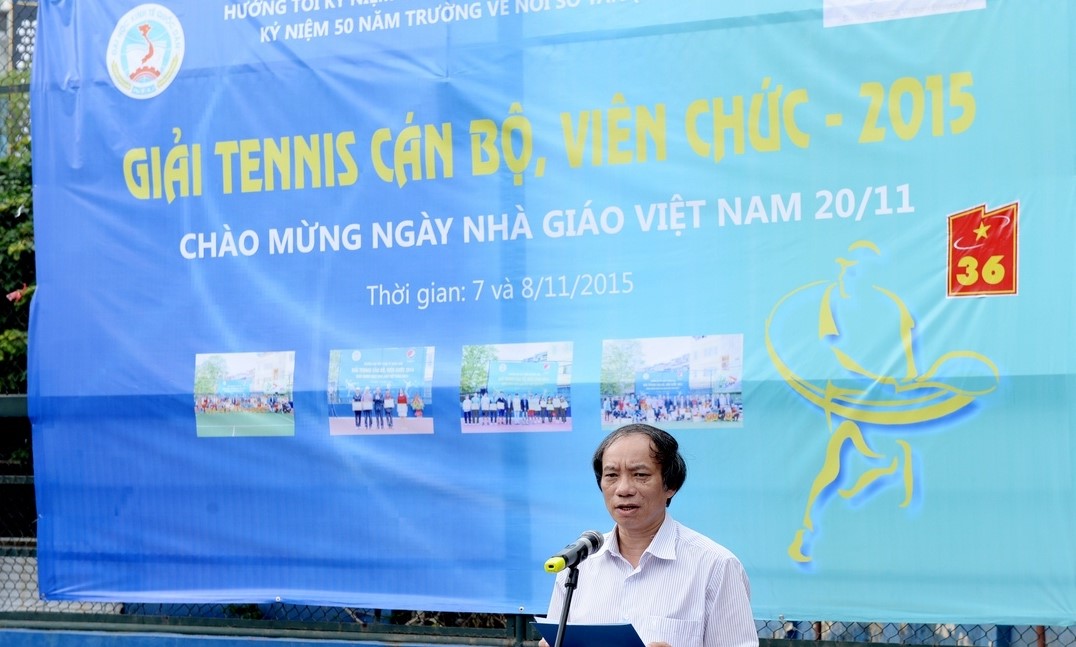 ThS. Phạm Văn Hữu – Phó Chủ tịch CĐ, Trưởng BTC tổng kết giải đấu