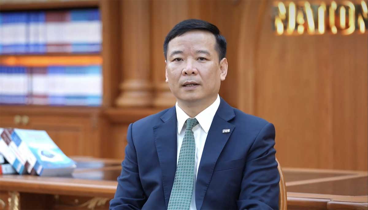 PGS.TS Bùi Huy Nhượng - Phó Hiệu trưởng phát biểu