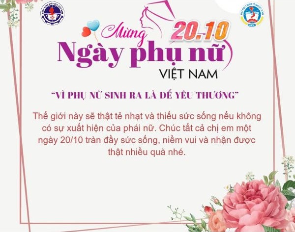 Nhân Ngày Phụ nữ Việt Nam 20/10, BCH Công đoàn Trường xin gửi lời chúc tốt đẹp nhất tới toàn thể nữ cán bộ NEU