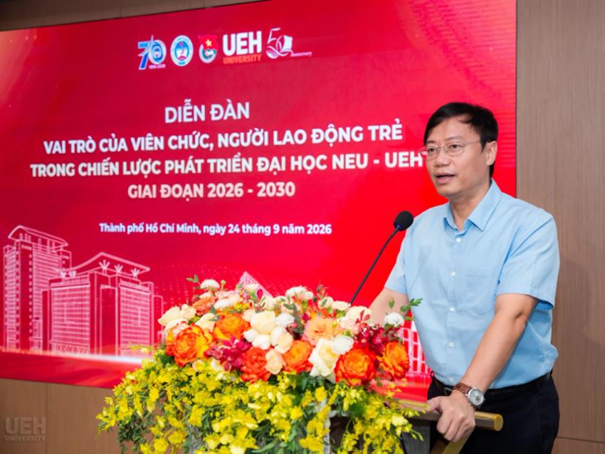 Chuỗi hoạt động giao lưu, hợp tác giữa NEU và UEH hướng tới kỷ niệm 70 năm thành lập Đại học Kinh tế Quốc dân và 50 năm thành lập Đại học Kinh tế Thành phố Hồ Chí Minh