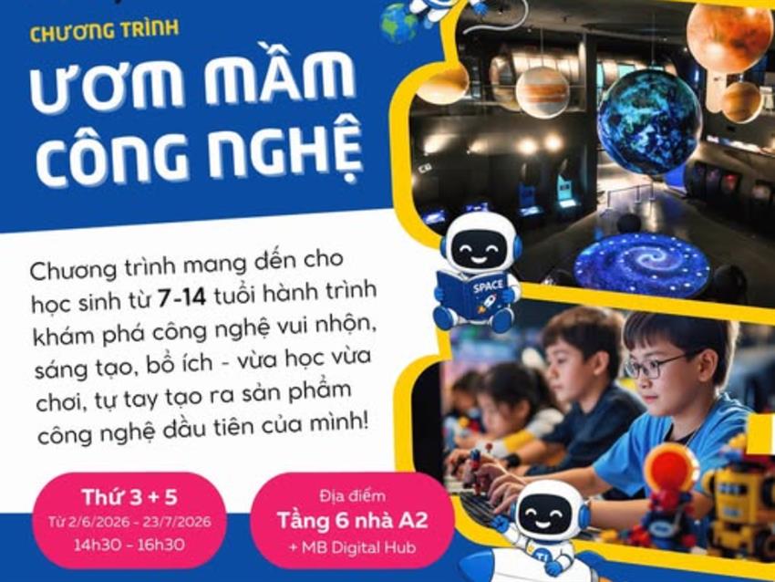 ĐĂNG KÝ LỚP HÈ 2026 VỀ CÔNG NGHỆ THÔNG TIN 