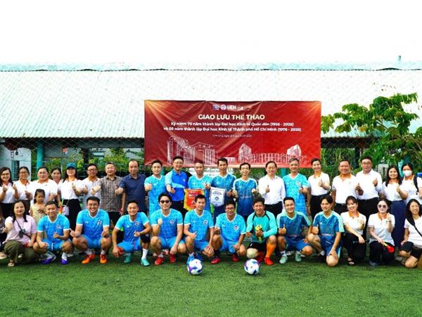 GIAO LƯU THỂ THAO NEU - UEH 2026: KẾT NỐI - ĐOÀN KẾT - CÙNG PHÁT TRIỂN
