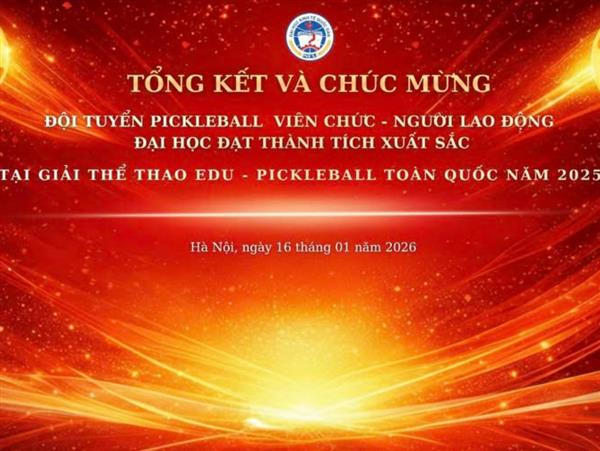 Chúc mừng thành tích ấn tượng nhất của thể thao NEU trong năm 2025