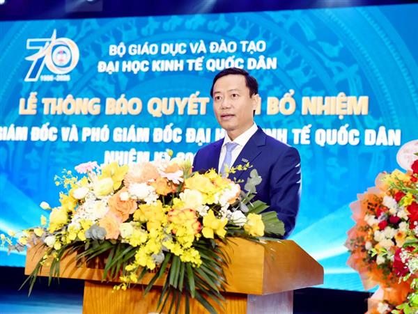 Đại học Kinh tế Quốc dân thông báo Quyết định bổ nhiệm Giám đốc và Phó Giám đốc Đại học nhiệm kỳ 2026–2031