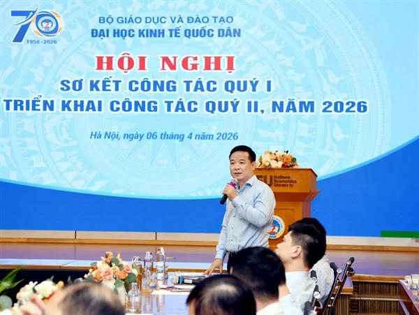 Hội nghị sơ kết công tác Quý I và triển khai nhiệm vụ trọng tâm Quý II năm 2026
