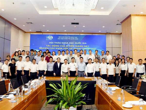 Hội thảo khoa học Quốc gia “Tác động của AI đến giảng dạy, nghiên cứu khoa học và quản trị đại học”