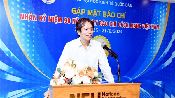 Trường Đại học Kinh tế Quốc dân gặp mặt báo chí nhân kỷ niệm 99 năm ngày Báo chí cách mạng Việt Nam