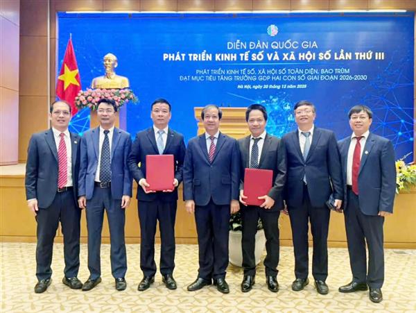 Đại học Kinh tế Quốc dân tham dự Diễn đàn quốc gia về phát triển Kinh tế số và xã hội: “Phát triển kinh tế số, xã hội số toàn diện, bao trùm – Hướng tới mục tiêu tăng trưởng GDP hai con số giai đoạn 2026–2030”