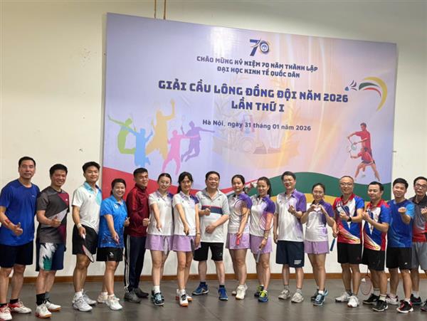 KHAI XUÂN CÂU LẠC BỘ CẦU LÔNG NEU – KHỞI ĐẦU NĂM MỚI SÔI NỔI, ĐẦY KHÍ THẾ