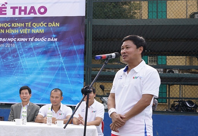 Ông Nguyễn Thành Lương – Phó Tổng Giám đốc VTV phát biểu