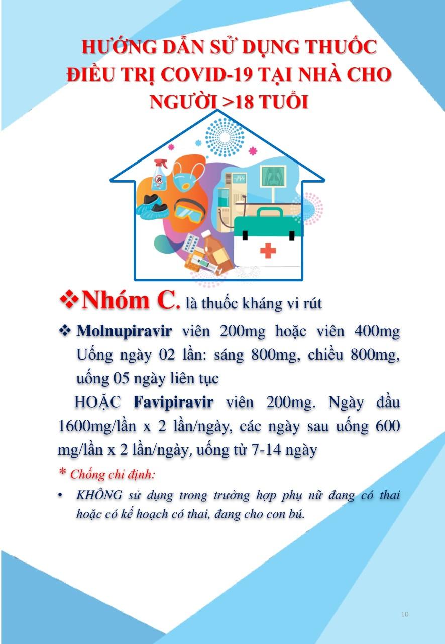 Tài liệu hướng dẫn quản lý, điều trị và chăm sóc người bệnh Covid-19 10
